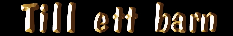 Till ett barn - musiken